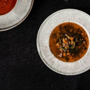 Ciorbã marocana de vitã (usor spicy)